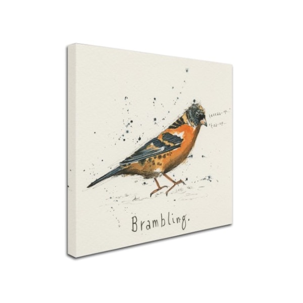 Michelle Campbell 'Brambling' Canvas Art,18x18